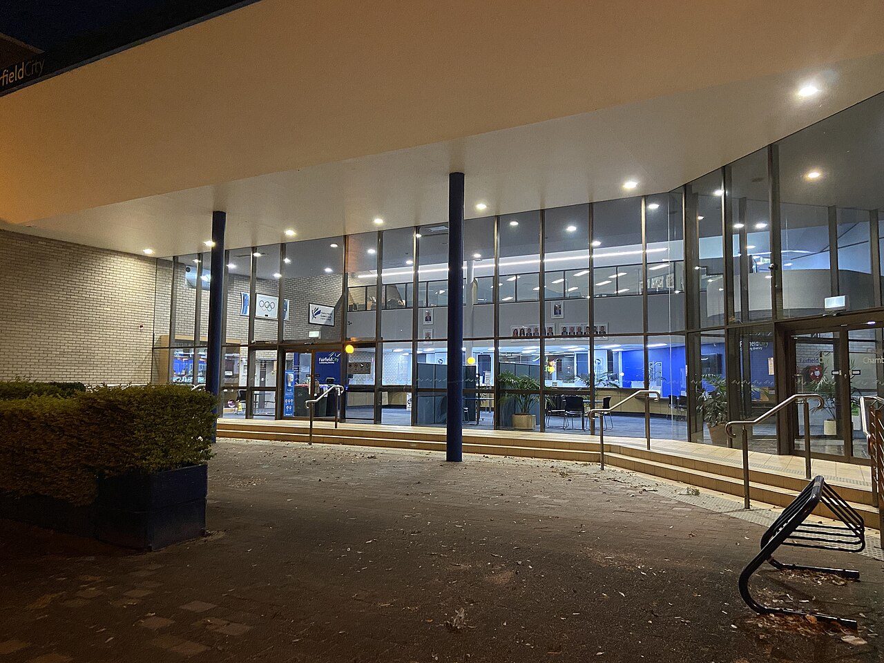 Exterior of the Fairfield City Council chamber and administrative office